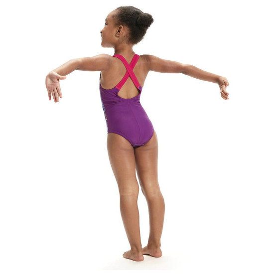 Speedo Βρεφικό ολόσωμο μαγιό Girls LTS  Printed Racerback Speedo Βρεφικό ολόσωμο μαγιό Girls LTS  Printed Racerback